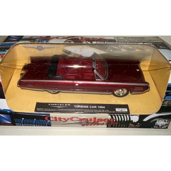 Lot of City Cruise 1/43 Buick Century ,Turbine 1964, Pontiac GTO 1966 New - Picture 2 of 4